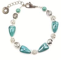 Bracciale Antica Murrina Venezia Donna Nivis in Acciaio chirurgico (316L) BL5NAI2659